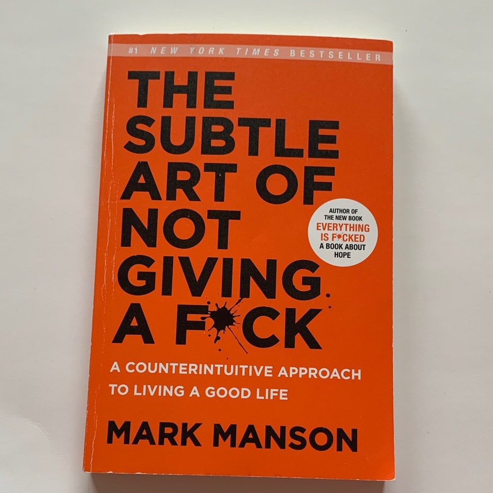 The Subtle Art of Not Giving a F*ck Book